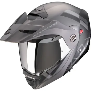 Helma na motorku SCORPION přilba ADX-2 Galane matt black/silver - XL
