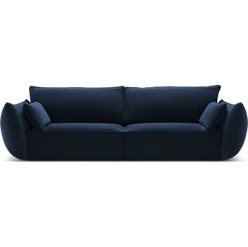 Pohovka Tmavě modrá sametová pohovka 208 cm Vanda – Mazzini Sofas ID_1780082