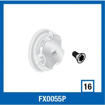 Helma na motorku SHARK sada šroubů RACE-R/RSR2 clear