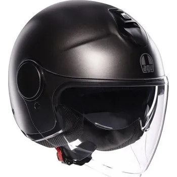 Helma na motorku AGV přilba ETERES Mono matt asfalto grey - M