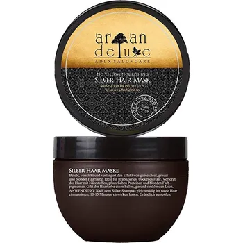 Vlasová regenerace Argan Deluxe Silver Hair Mask 250 ml maska na vlasy
