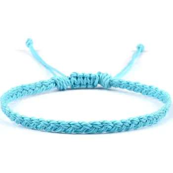 Náramek Ručně pletený tibetský náramek pro štěstí | tibetský náramek | náramek přátelství - 13