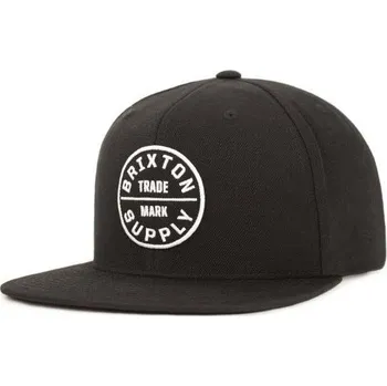 Kšiltovka BRIXTON kšiltovka - Oath Iii Snapback Black (BLACK)