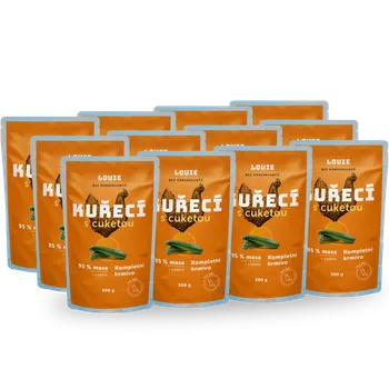 Krmivo pro psa Balení kapsiček 12ks - Kuřecí s cuketou 300g