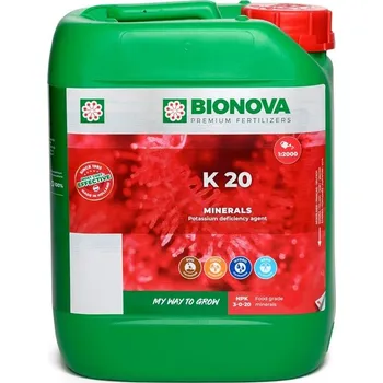 Hnojivo Bio Nova BioNova K 20 (draslík) Objem: 5l