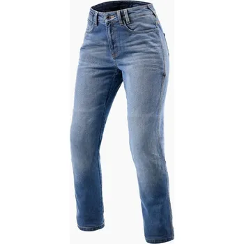 Moto oblečení REVIT kalhoty jeans VICTORIA 2 SF Short dámské classic blue - 34