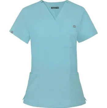 Dámská zdravotnická souprava SCRUB UNIFORM MODEL 42032 SVĚTLE MODRÁ VEL. XS