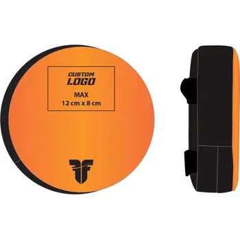 Lapa na box a MMA Lapa Fighter kulatá - vlastní potisk oranžová