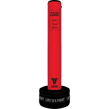 Boxovací pytel Volně stojící pytel Fighter SPEED - vlastní potisk červená