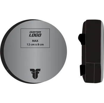 Lapa na box a MMA Lapa Fighter kulatá - vlastní potisk šedá