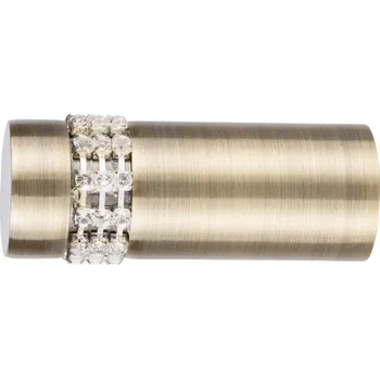 Příslušenství pro garnýž Dekodum Koncovky garnýží Cydia starožitné zlato 19 mm - 2 ks