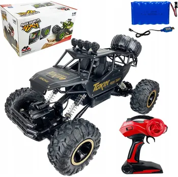 RC model auta AUTO NA DÁLKOVÉ OVLÁDÁNÍ MONSTER TRUCK S OVLADAČEM AUTO TERÉNNÍ AKUMULÁTOR