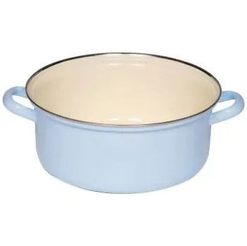 Hrnec Smaltovaný kastrol - 4 l - modrý