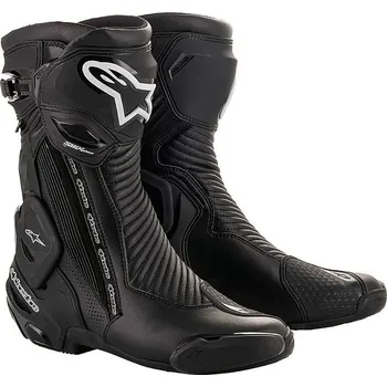 Moto obuv ALPINESTARS boty SMX PLUS V2 GORETEX black/silver - 44