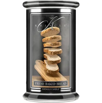 Svíčka Sójová vonná svíčka Vůně čerstvě upečeného chleba Kringle Candle 1 ks