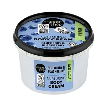 Tělový krém ORGANIC SHOP Vyživující tělový krém Ostružina a borůvka 250 ml
