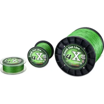 SAENGER Uni Cat šňůra 4 X Knock Out Line 0,60mm, 3000m, 56 kg