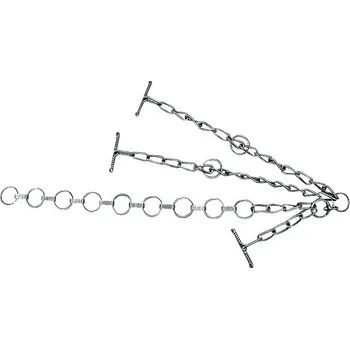 Kravský řetěz s plochými články dvojitě prodloužený síla 6 mm