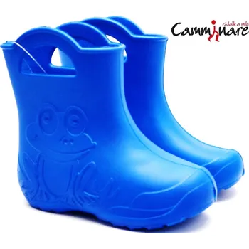 Chlapecká obuv GUMÁKY CAMMINARE ŽABKA modré nezateplené G005 Velikost: 32-33