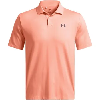Pánské tričko Under Armour Performance 3.0 pánské polo, oranžové pánské, XXL