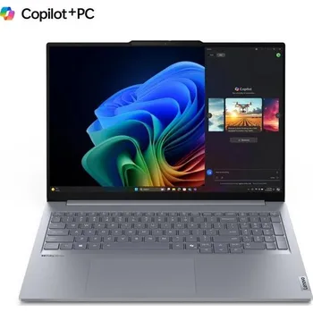 Notebook Lenovo ThinkBook 16 G7 Snapdragon® X Plus X1P-42-100/AI/16GB/512 GB SSD/16" WUXGA/3yOnsite/Win11 Home/stříbrná