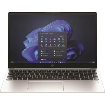 Notebook HP 250R G10 C3-100U 15.6" FHD 300, 2x8GB, 512GB, ax, BT, FpS, Win 11 Pro, backlit, silver, 3/3/3 - novinka