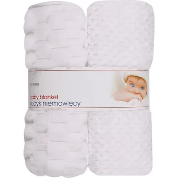 Dětská deka Mix Dětská deka 90x80cm (2ks) - Bílá