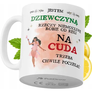 Hrnek Polidraw Hrnek Polidraw pro dívku keramika 330 ml