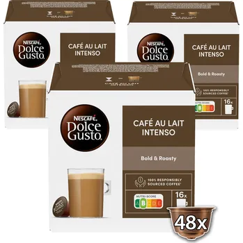 Káva v kapslích NESCAFE Dolce Gusto Cafe au Lait Intenso 3 x 16 ks