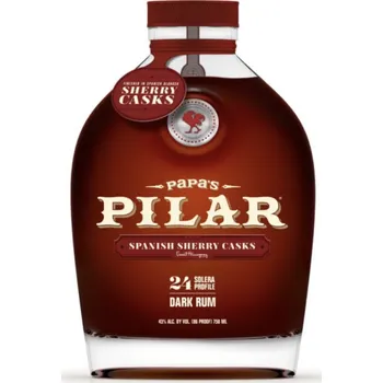 Rum Papa’s Pilar Dark Sherry Cask Finished Rum 0,7 l 43 %