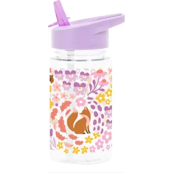 Láhev A Little Lovely Company Lahev na pití 450 ml Květinová zahrada