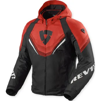 Moto bunda REVIT bunda QUANTUM 3 H2O black/red - S