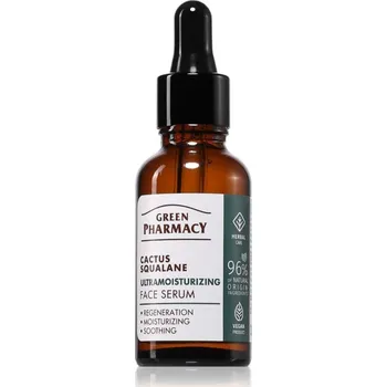 Pleťové sérum Green Pharmacy Cactus & Squalane Face Serum intenzivně hydratační sérum 30 ml