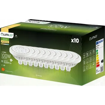 Žárovka 10x LED Žárovka GU10 Reflektor ES111 15W = 100W 1521lm 3000K Teplá Bílá 38°