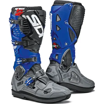 Moto obuv SIDI boty CROSSFIRE 3 SRS grey/blue/black - 46