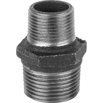 Fitinka Redukční vsuvka černý 10/4X2" šroubení, redukce, typ N8, Vnější Závit/Vnější Závit