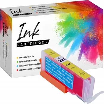 Žlutá inkoustová kazeta CLI-581XLY pro tiskárny Canon TR7500, TS6220, TS9150, TS9551 Series