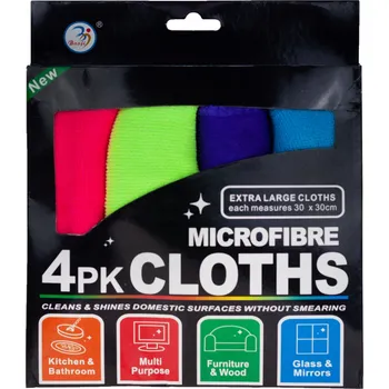 Utěrka Mikrovláknová Utěrka Słoneczna Kuchnia (mikrovlákno) v balení ks 4 kusech, vícebarevná