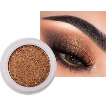 Oční stíny Rozjasňující Třpytivý Krémový Oční Stín Diamantový zlatohnědý #3