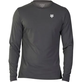 cyklistický dres FOX cyklo dres RANGER Drirelease LS dark shadow - M