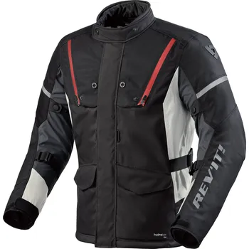 Moto bunda REVIT bunda HORIZON 3 H2O black/red - 2XL