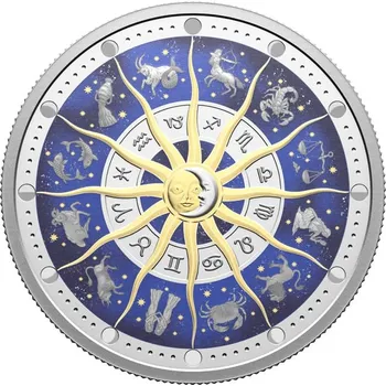 Stříbrná mince Znamení zvěrokruhu 2 Oz 2025