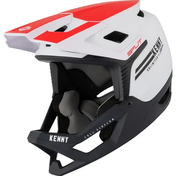 Cyklistická přilba KENNY cyklo přilba SPLIT 21 red/white - M