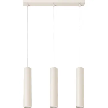 Sollux Lighting Závěsná lampa LAGOS 3L béžová