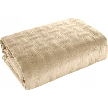 Přehoz na lůžko Přehoz na postel Eurofirany polyester 170 cm x 210 cm béžový