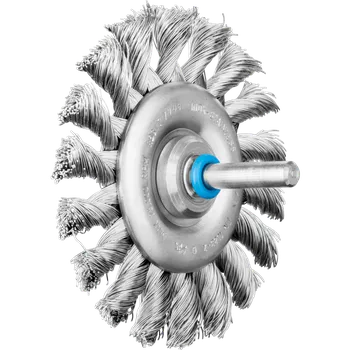 Brusný kotouč Pferd 43100252 | Rotační kartáč se stopkou komplet z nerezu RBGIT 7006/6 INOX 0,35