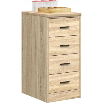 Koupelnový nábytek Garážová skříňka pro uskladnění Dub Sonoma 40x51x85 cm