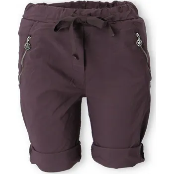 Trendy kraťasy do gumy 21887 barva: hnědá tmavá