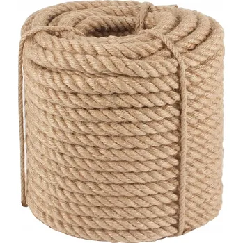 Lany Přírodní jutový provaz, dekorativní, lodní lano 12mm 30m