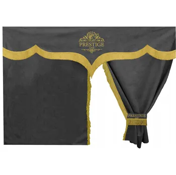 Příslušenství pro záclonu a závěs ZÁVĚS DO NÁKLADNÍHO AUTA - ZADNÍ ČÁST KABINY ŠEDÁ, ZÁCLONY PRO TIRÁKY